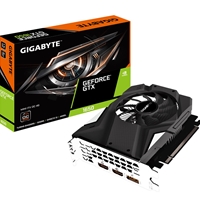 Gigabyte Nvidia Geforce Gtx 1650 Mini Itx Oc 4gb Single Fan Graphics Card Gv-n1650ixoc-4gd