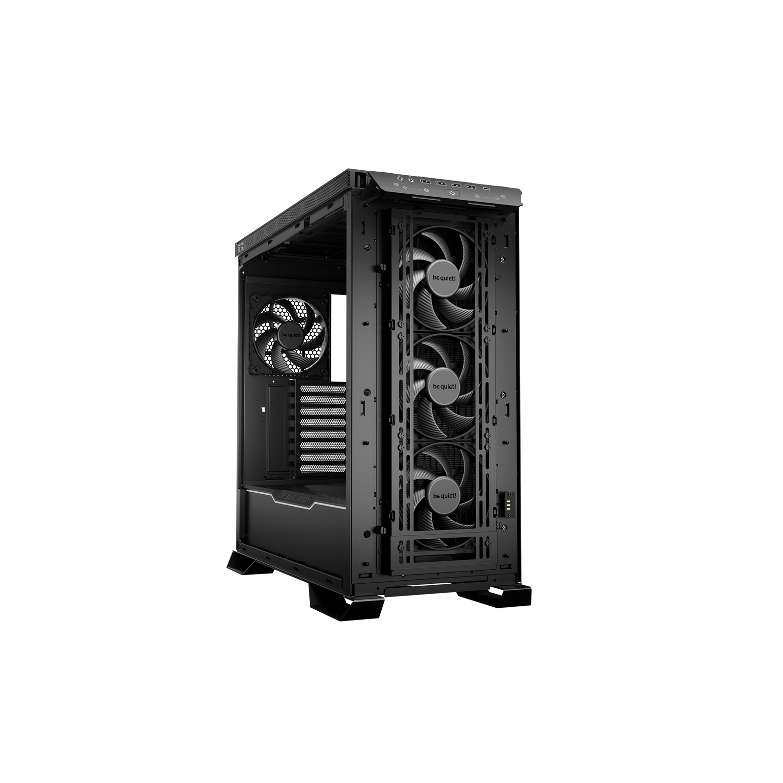 be quiet! BGW50 Dark Base Pro 901 Full Tower Gaming Case, 1 x USB Type-C / 4 x USB 3.0, Tempered Glass Front Window Panel, 2 x Silent Wings Fans, Integrated ARGB Lighting. E-ATX / XL-ATX / ATX / M-ATX / Mini-ATX Compatible