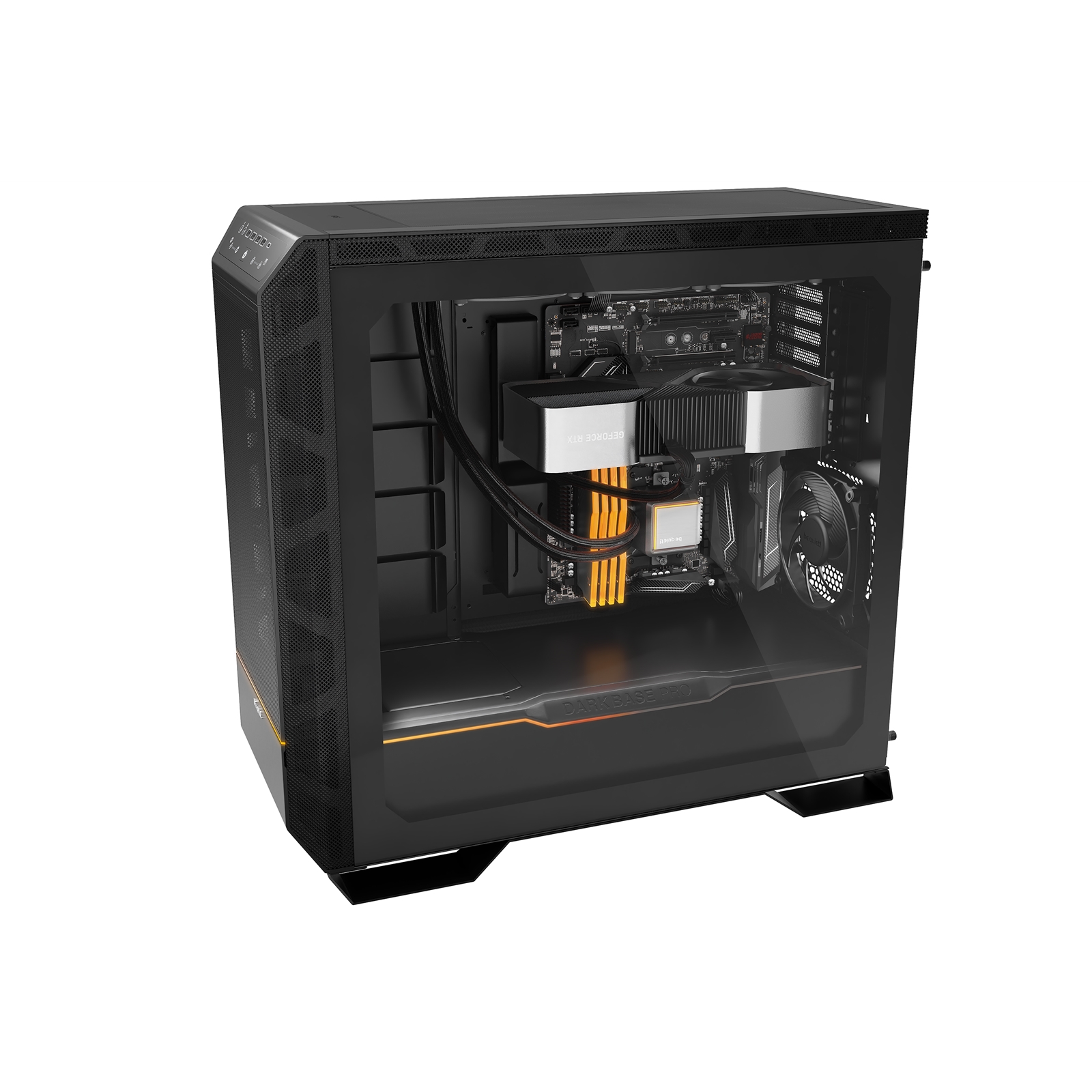be quiet! BGW50 Dark Base Pro 901 Full Tower Gaming Case, 1 x USB Type-C / 4 x USB 3.0, Tempered Glass Front Window Panel, 2 x Silent Wings Fans, Integrated ARGB Lighting. E-ATX / XL-ATX / ATX / M-ATX / Mini-ATX Compatible