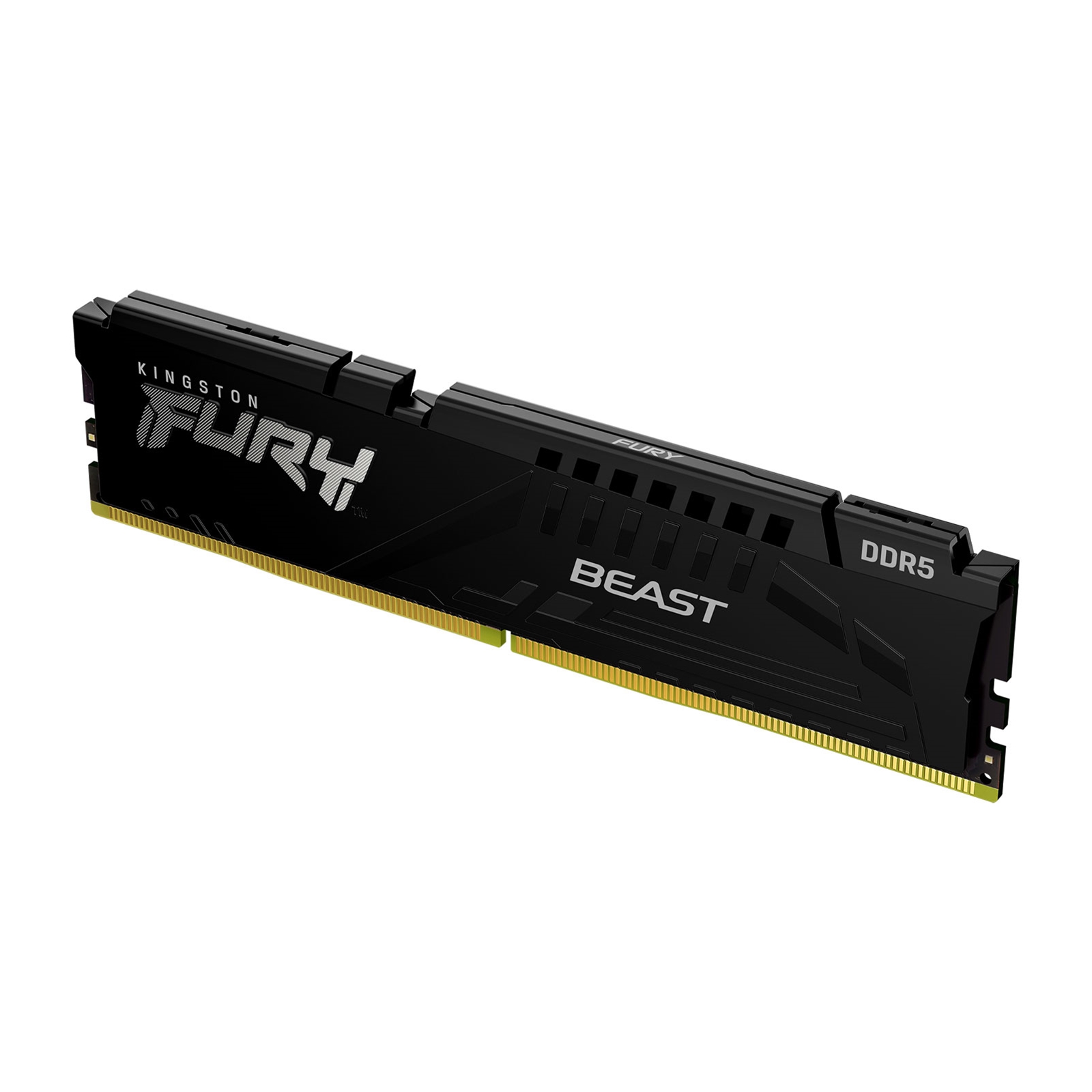 Kingston FURY Beast KF552C40BBK2-64 64GB (2x 32GB) DIMM System Memory, 5200MHz, DDR5, CL40, Black, Intel XMP