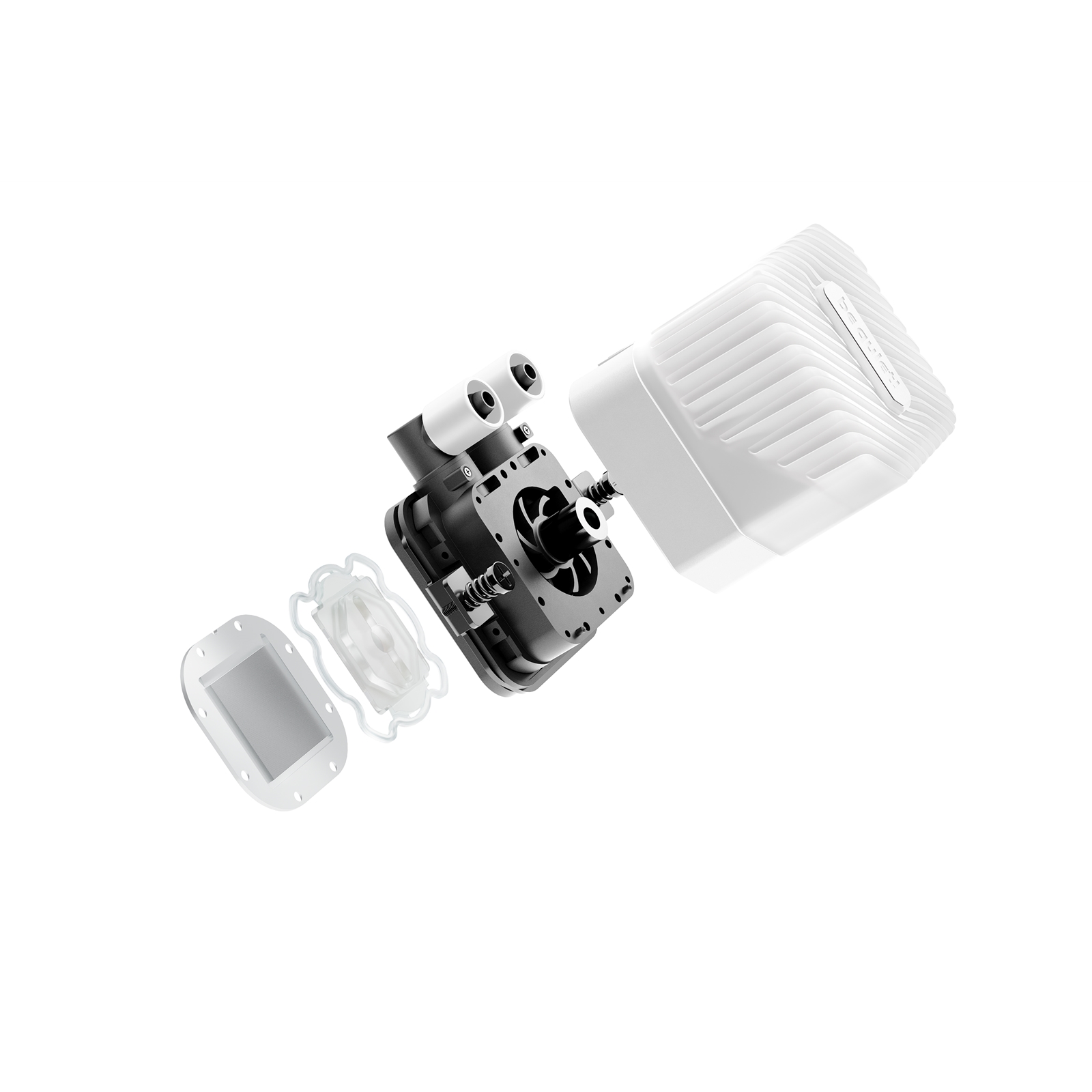be quiet! Light Loop 240mm AIO CPU Liquid Cooler, High-Performance ARGB Lighting, Dual 120mm PWM Fans, Ultra-Quiet Operation, Easy Maintenance, Intel/AMD Compatible, White