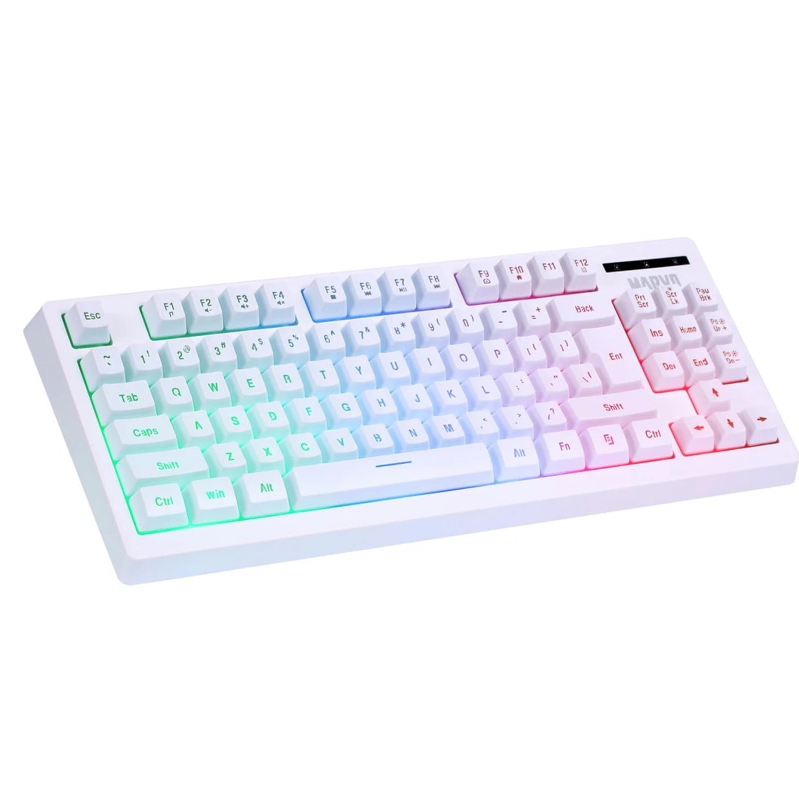 Marvo Scorpion CM310 Loot 30 3 in 1 RGB Wired Gaming UK Layout TKL Keyboard, Mouse and Mat Bundle (White)