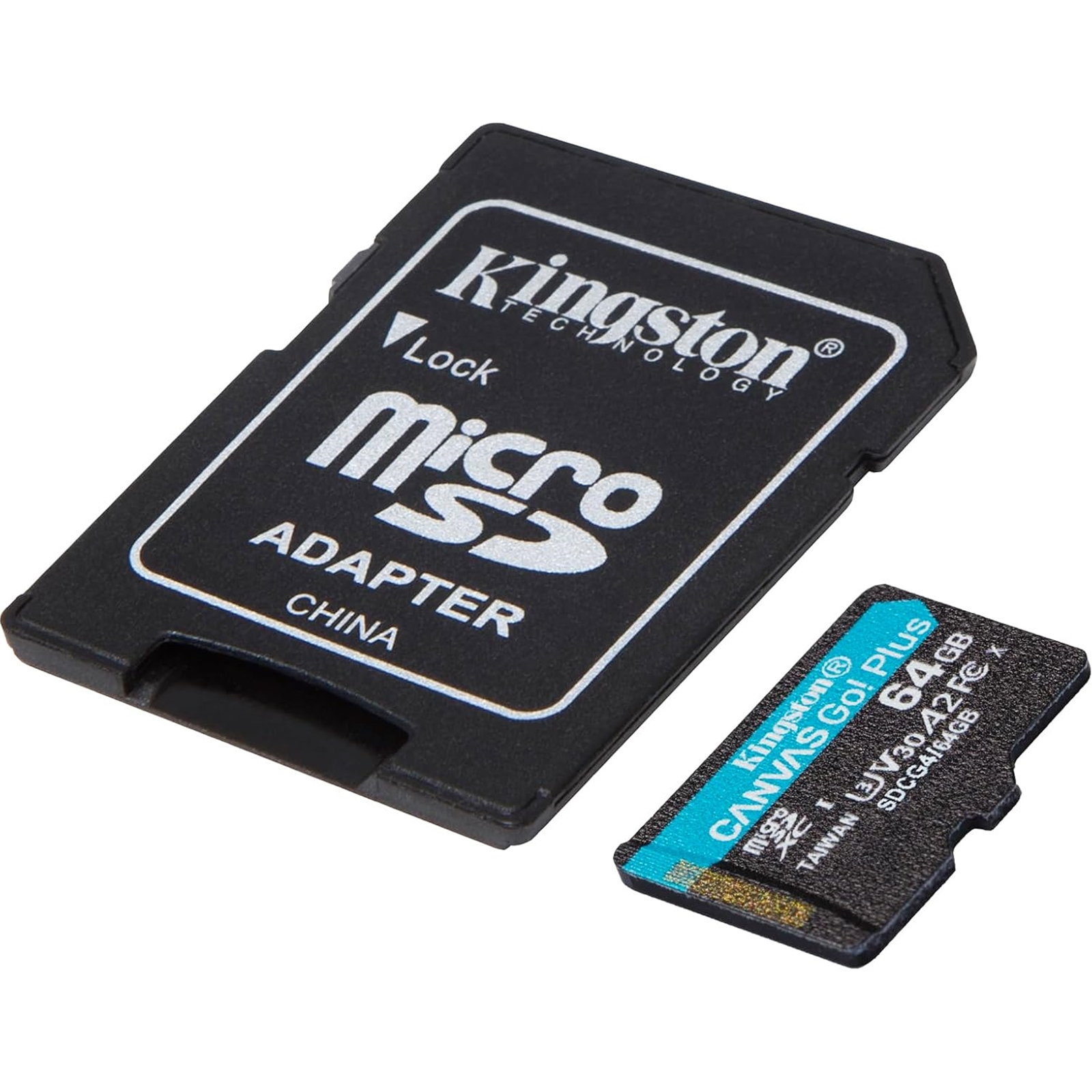 Kingston Canvas Go! Plus SDCG4/256GB 256GB Micro SD Card, UHS-1 (U3)