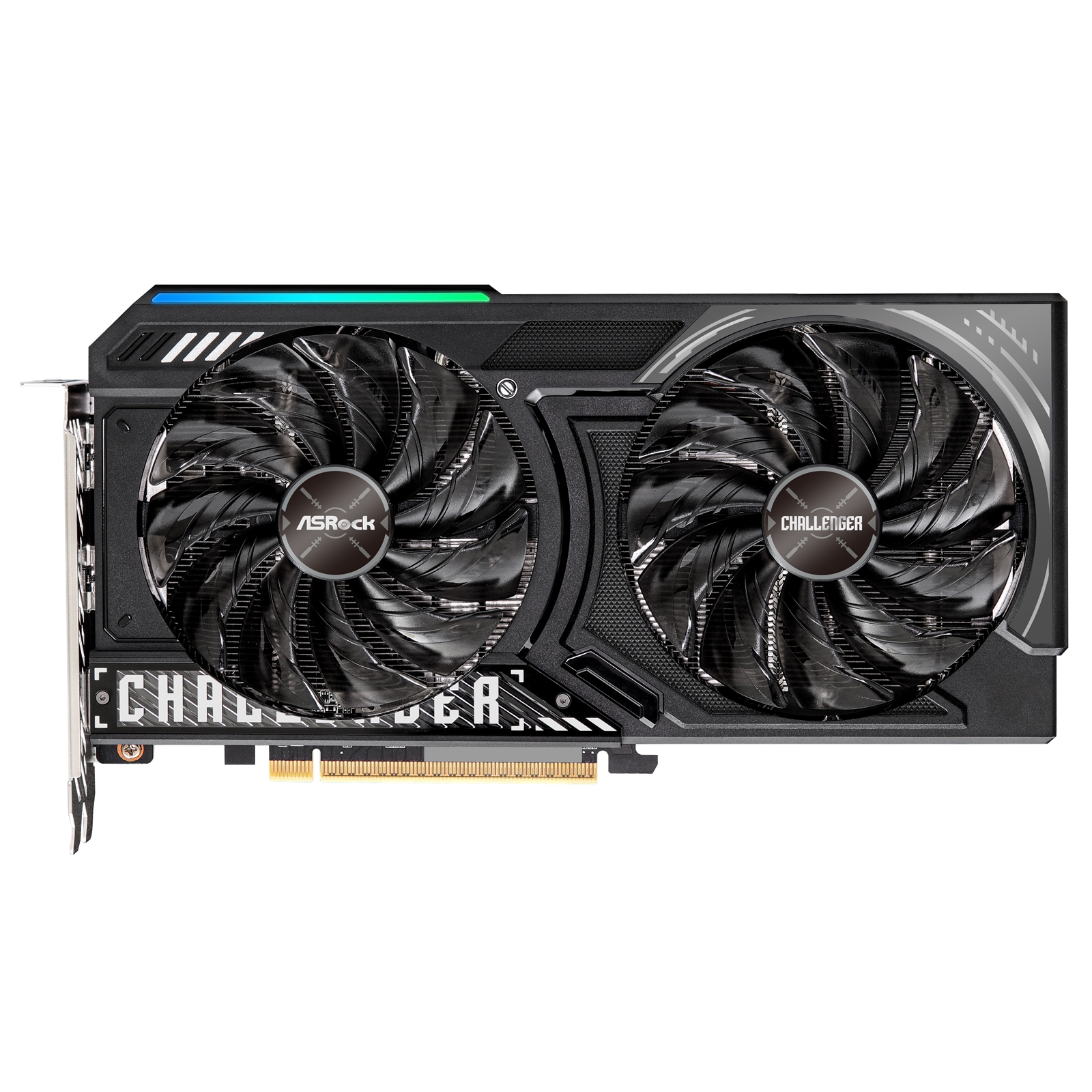 ASRock AMD Radeon RX 9060 XT Challenger OC 16GB GDDR6 Graphics Card, 2048 Streams, 3290 MHz Boost Clock, Dual Fan, 2x DisplayPorts / 1x HDMI Port