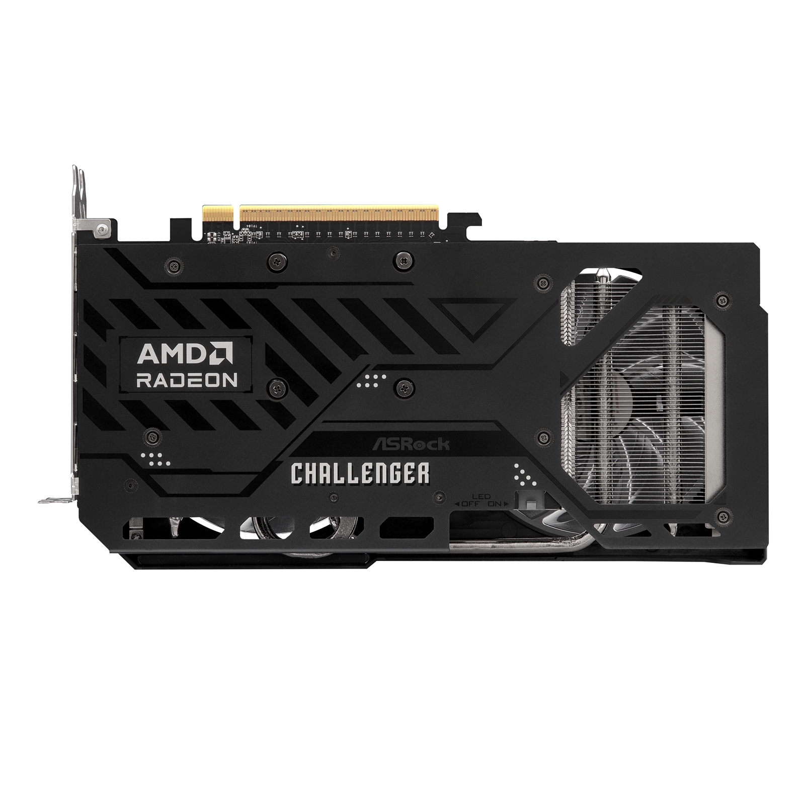 ASRock AMD Radeon RX 9060 XT Challenger OC 16GB GDDR6 Graphics Card, 2048 Streams, 3290 MHz Boost Clock, Dual Fan, 2x DisplayPorts / 1x HDMI Port