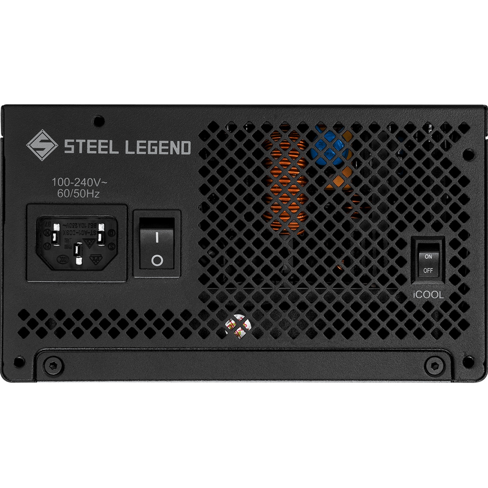 ASRock Steel Legend SL-1000G 1000W ATX Power Supply Unit, 80 Plus Gold Certified, 120mm Silent Cooling Fan, High Efficiency PSU