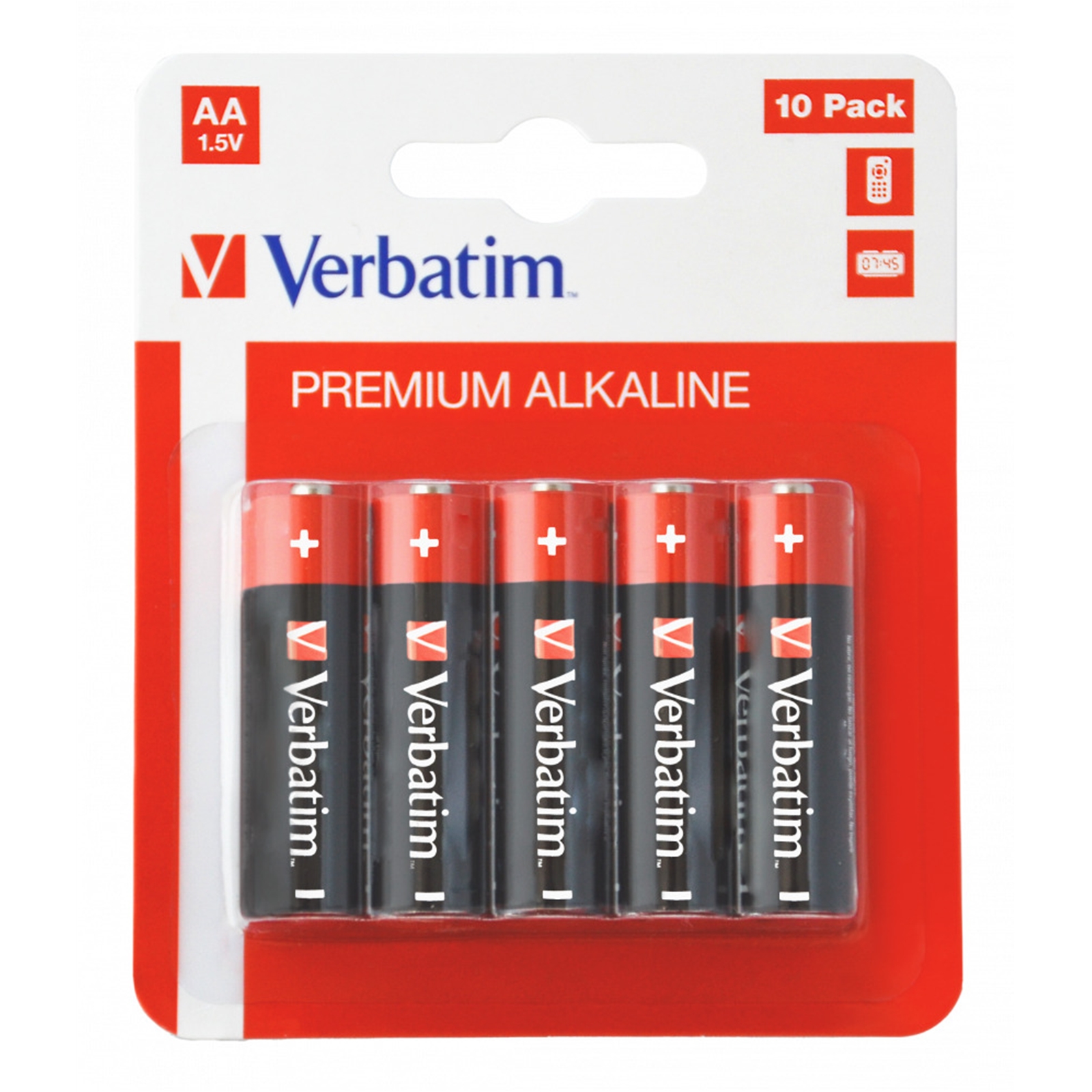 Verbatim AA Battery Alkaline 10 Pack