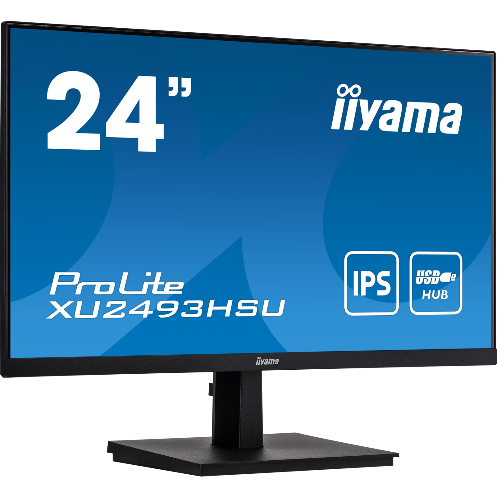 iiyama ProLite X2493HSU-B1 computer monitor 60.5 cm (23.8") 1920 x 1080 pixels Full HD LED Black
