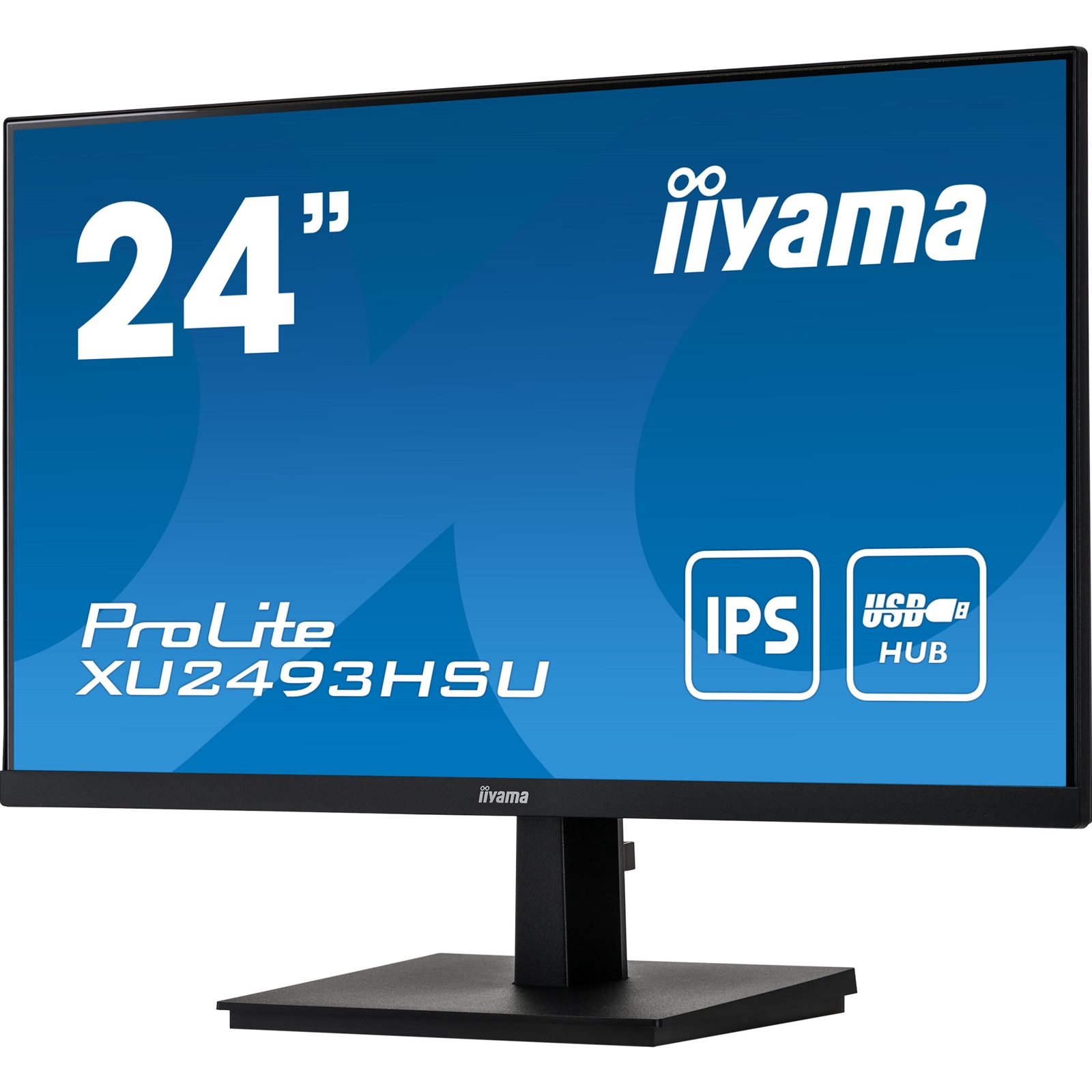 iiyama ProLite X2493HSU-B1 computer monitor 60.5 cm (23.8") 1920 x 1080 pixels Full HD LED Black
