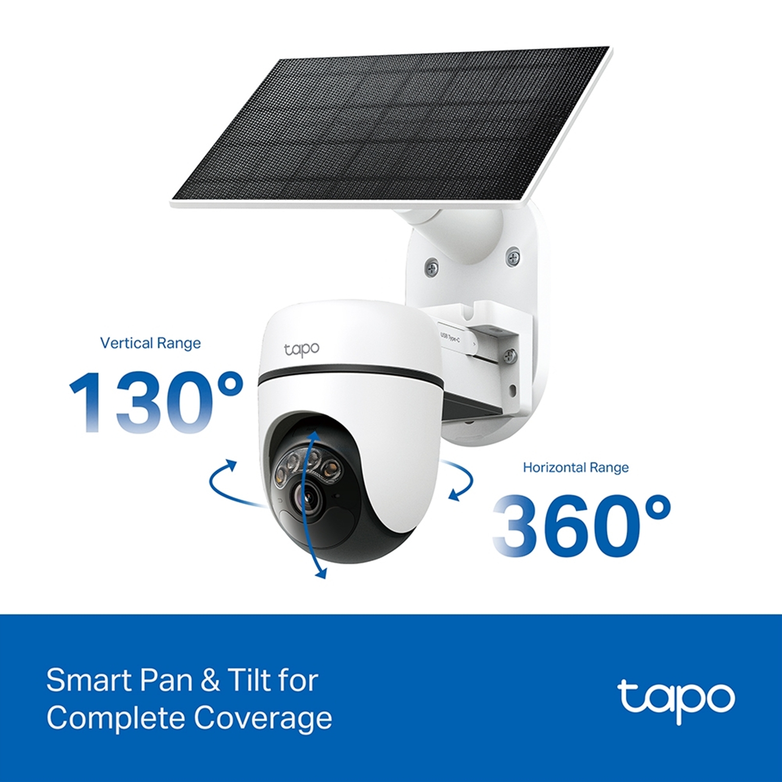 TP-Link Tapo C610 KIT Solar-Powered Pan/Tilt Security Camera Kit
