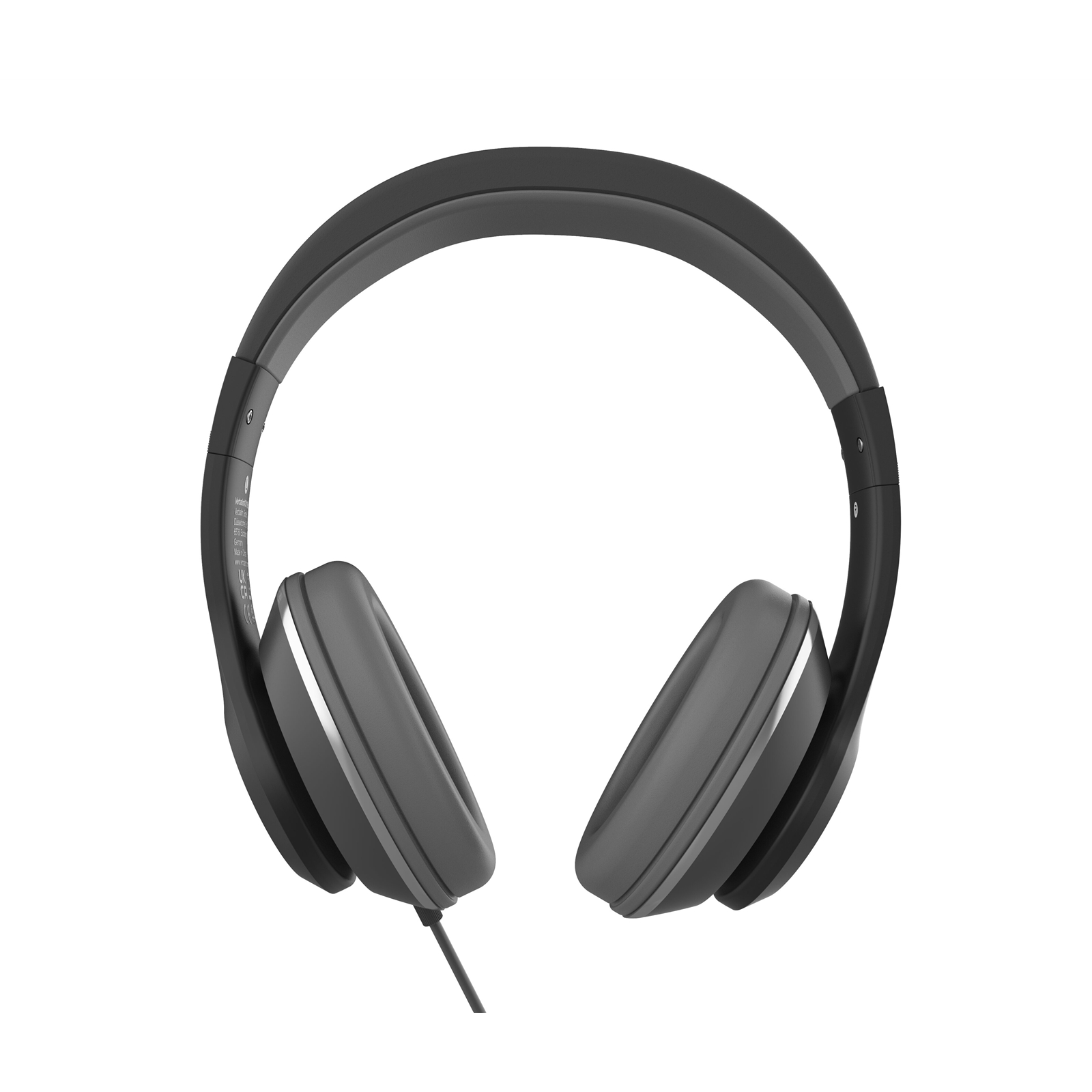 Verbatim TruSound USB-C Over-Ear Headset With In-Line Microphone,1.5m USB-C Cable, Durable Lightweight Design, Black