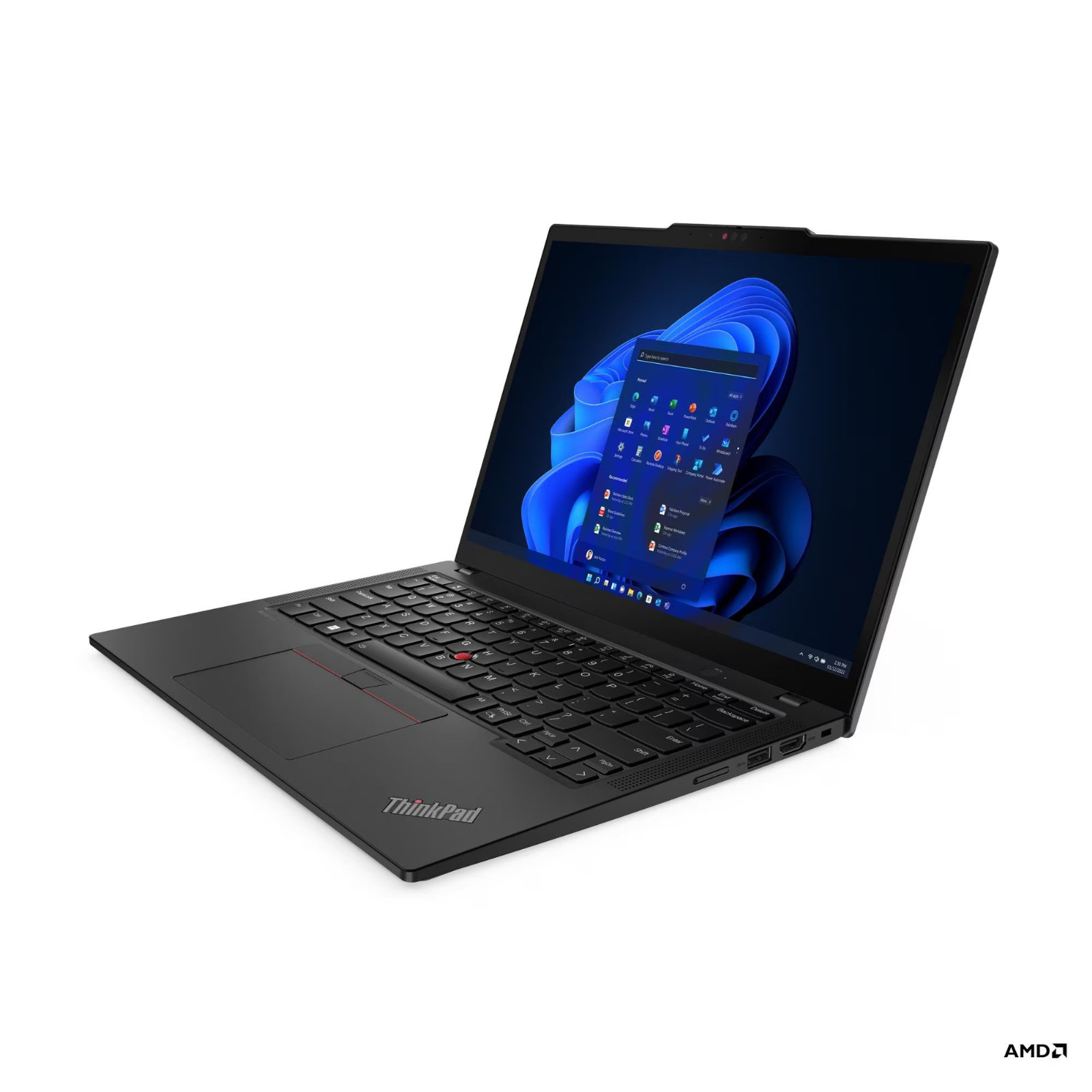 Lenovo ThinkPad X13 Laptop, 13.3 Inch WUXGA 1920x1200 IPS TouchScreen, AMD Ryzen 5 PRO 7540U Processor, 16GB DDR5X-6400 RAM, 256GB SSD, 4G LTE, Windows 11 Pro with 3 Year Warranty