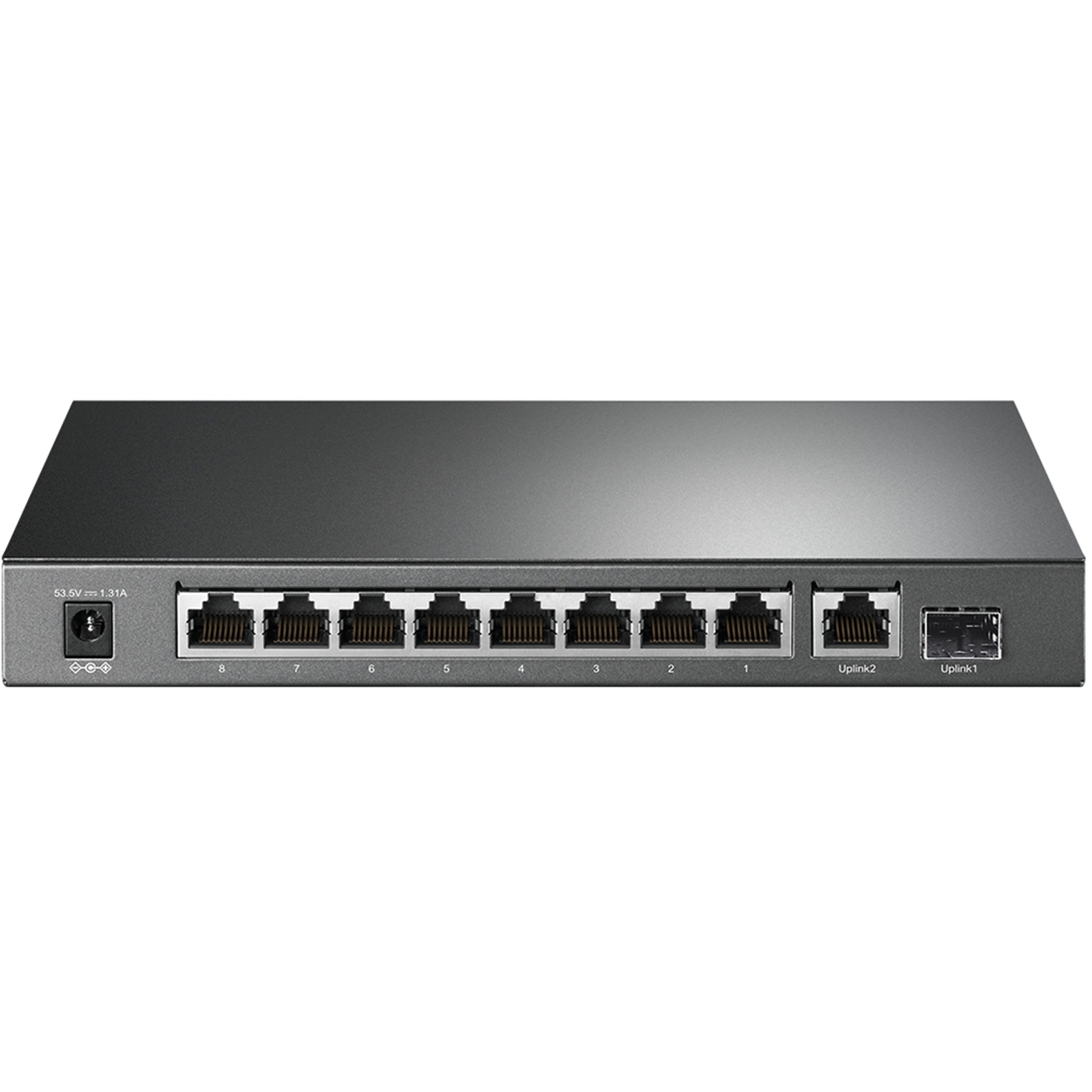 TP-Link TL-SG1210P 10-Port Metal Gigabit Desktop Switch with 8-Port PoE+ (63W)