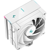 (image for) DeepCool AK400 Digital CPU Cooler, White, 1x 120mm Fan, Single Tower, ARGB, 4x Direct Touch Copper Heatpipes, Intel/AMD