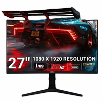 piXL CM27C7 27 Inch 165Hz Full HD Curved HDR Widescreen Gaming Monitor with AMD Freesync & NVidia G-Sync