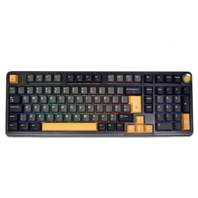 Marvo Titan 98 KG986W Wireless Mechanical Gaming Keyboard, Tri-Mode Connectivity, Wired, 2.4GHz &amp; Bluetooth, Hot-Swappable Mechanical Switches, Vibrant RGB Backlighting, Full-Key Anti-Ghosting