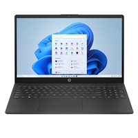HP 15-fc0045na Laptop, 15.6 Inch Full HD 1080p Screen, AMD Ryzen 3 7320U, 8GB DDR4 RAM, 256GB SSD, AMD Radeon Graphics, Windows 11 Home