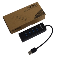 Maiwo KH304 4 Port USB 3.0 Hub &amp; Charger