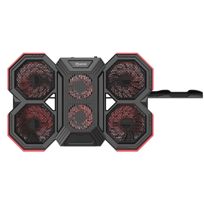 Marvo Scorpion FN-41 Atlas 60 USB Powered Six Fan Laptop Cooling Stand (Black)