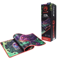 Marvo Scorpion G36 Gaming Mouse Pad, XXL 920x294x3mm, Waterproof, Smooth Surface for Optimal Gaming, Improves Precision and Speed, with Non-Slip Rubber Base and Stitched Edges, Scorpion Design