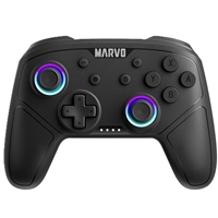 Marvo GT-80 Pact 60 Wireless Gaming Controller Compatible with PS3, PS4, Switch, PC and Mobile (Black)
