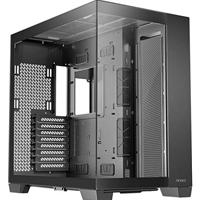 ANTEC Constellation C8 Dual Chamber Case, Gaming, Black, Full Tower, 2 x USB 3.0 / 1 x USB Type-C, Seamless Left and Front Tempered Glass Side Panel, E-ATX, ATX, Micro ATX, ITX