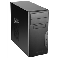 ANTEC VSK-3000B-U3/U2 Case, Home &amp; Business, Black, Micro Tower, 1 x USB 3.0 / 1 x USB 2.0, Micro ATX, Mini-ITX