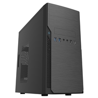 CiT Classic Micro Micro Tower 2 x USB 3.0 / 2 x USB 2.0 Black Case with 500W PSU