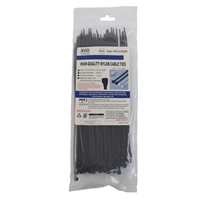 Evo Labs Black Cable Ties 200 x 2.5mm 100 Pack