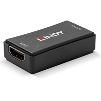 LINDY 38015 HDMI Repeater, Repeats HDMI Signals Over 50m, Supports Resolutions of 1920x1080p@60Hz Over 50m &amp; 3840x2160p@60Hz Over 35m, No External Power Required