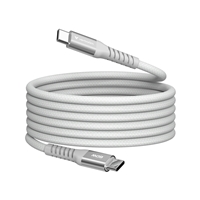 Verbatim (31850) Sync &amp; Charge USB-C to USB-C 60W Magnetic Cable 120cm Grey, Supports PD 3.0 and QC 3.0