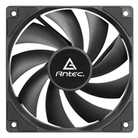 ANTEC P12 PWM Black Fan, 120mm, 1400RPM, 4-Pin PWM Connector, Highly Efficient Featuring Minimalism Styling &amp; Optimized Fan Blade Design