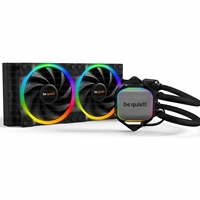 be quiet! Pure Loop 2 FX AiO Liquid CPU Cooler, Universal Socket, 240mm Radiator, 2 x Light Wings 120mm PWM High Speed 2500RPM Addressable RGB Cooling Fan, Addressable RGB LED Pump Head, ARGB PWM Hub Included