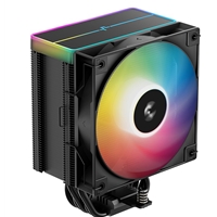 DeepCool AG500 BK ARGB CPU Air Cooler, 240W TDP, 120mm PWM Fan, 5 Copper Heatpipes, Addressable RGB Lighting, Intel &amp; AMD Compatible, Black