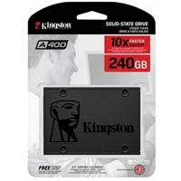 Kingston SSDNow A400 240GB, SATA III, Read 500MB/s, Write 350MB/s, 3 Year Warranty