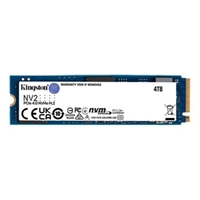 Kingston NV2 4TB NVMe M.2 Interface, PCIe 4.0, 2280 SSD, Read 3500MB/s, Write 2800MB/s, 3 Year Warranty