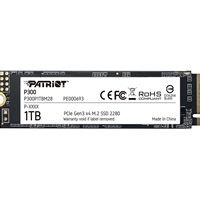 Patriot P300 1TB M.2 2280 PCIe NVMe SSD