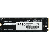 Patriot P410 (P410P1TBM28H) 1TB PCIe Gen4 x4 M.2 SSD ,  Read 5000MB/s, Write 4500MB/s, 5 Year Limited Warranty