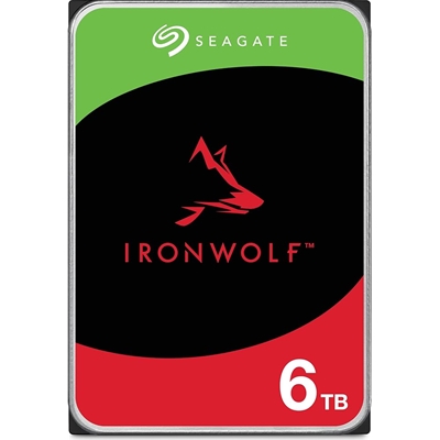 Seagate IronWolf NAS ST6000VN006 6TB 3.5" 5400RPM 256MB Cache Sata lll Internal Hard Drive