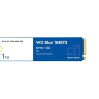 WD Blue SN570 (WDS100T3B0C) 1TB NVMe M.2 Interface,  PCIe x3 x4, 2280 Length, Read 3500MB/s, Write 3500MB/s, 5 Year Warranty