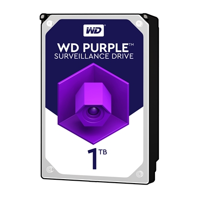 WD Purple WD10PURZ 1TB 3.5&amp;quot; 5400RPM 64MB Cache SATA III Surveillance Internal Hard Drive