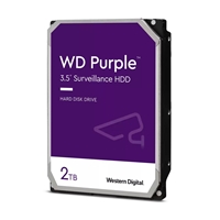 WD Purple 2TB 3.5&quot; 5400RPM 64 MB Cache SATA Surveillance Internal Hard Drive