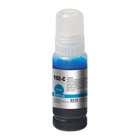 InkLab 102 Epson Compatible EcoTank Cyan Ink Bottle