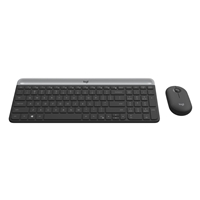 Logitech MK470 Wireless Keyboard and Mouse Combo for Windows, 2.4GHz Receiver, 18 Month Battery Life, UK Layout