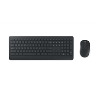 Microsoft Desktop 900 Wireless Keyboard and Mouse, 2.4 GHz, Ambidextrous Optical Mouse, Full-Size Keyboard, Compatible with Windows, Mac and Android, QWERTY UK English Layout, Black