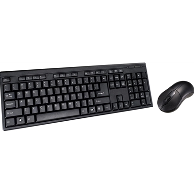 Target KBMS-001 Wired USB Keyboard &amp;amp; Mouse Combo, Spill-Resistant Full-Size Keyboard with Multimedia Keys + 800 DPI Optical Mouse, Plug-and-Play