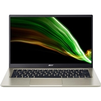 Acer Swift 1 SF114-34 Laptop, 14 Inch Full HD 1080p Screen, Intel Pentium Silver N6000, 4GB RAM, 256GB SSD, Windows 10 Home S