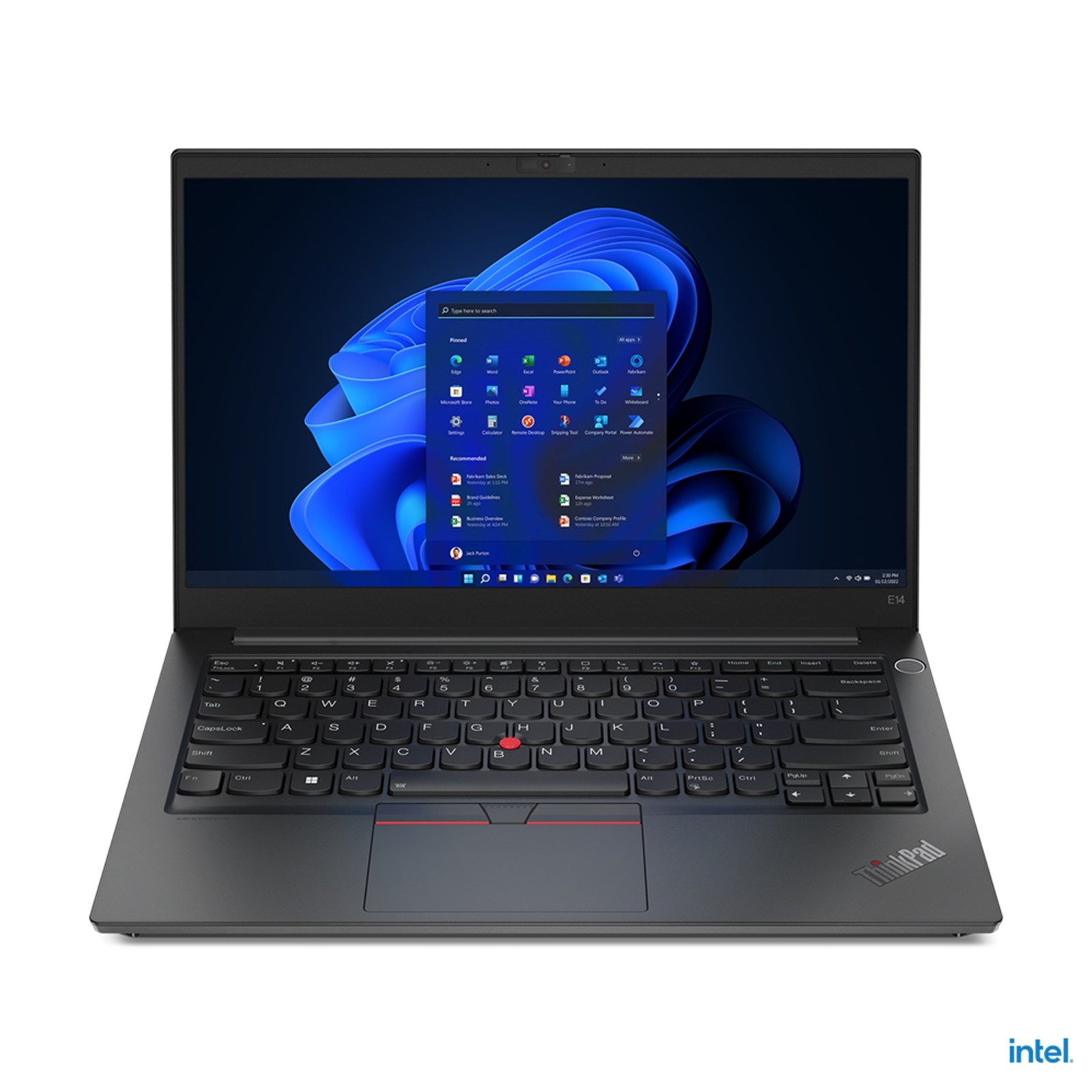 Lenovo ThinkPad E14 G4 Laptop, 14 Inch Full HD Screen, Intel Core i5-1235U Processor, 8GB RAM, 256GB SSD, Windows 11 Pro