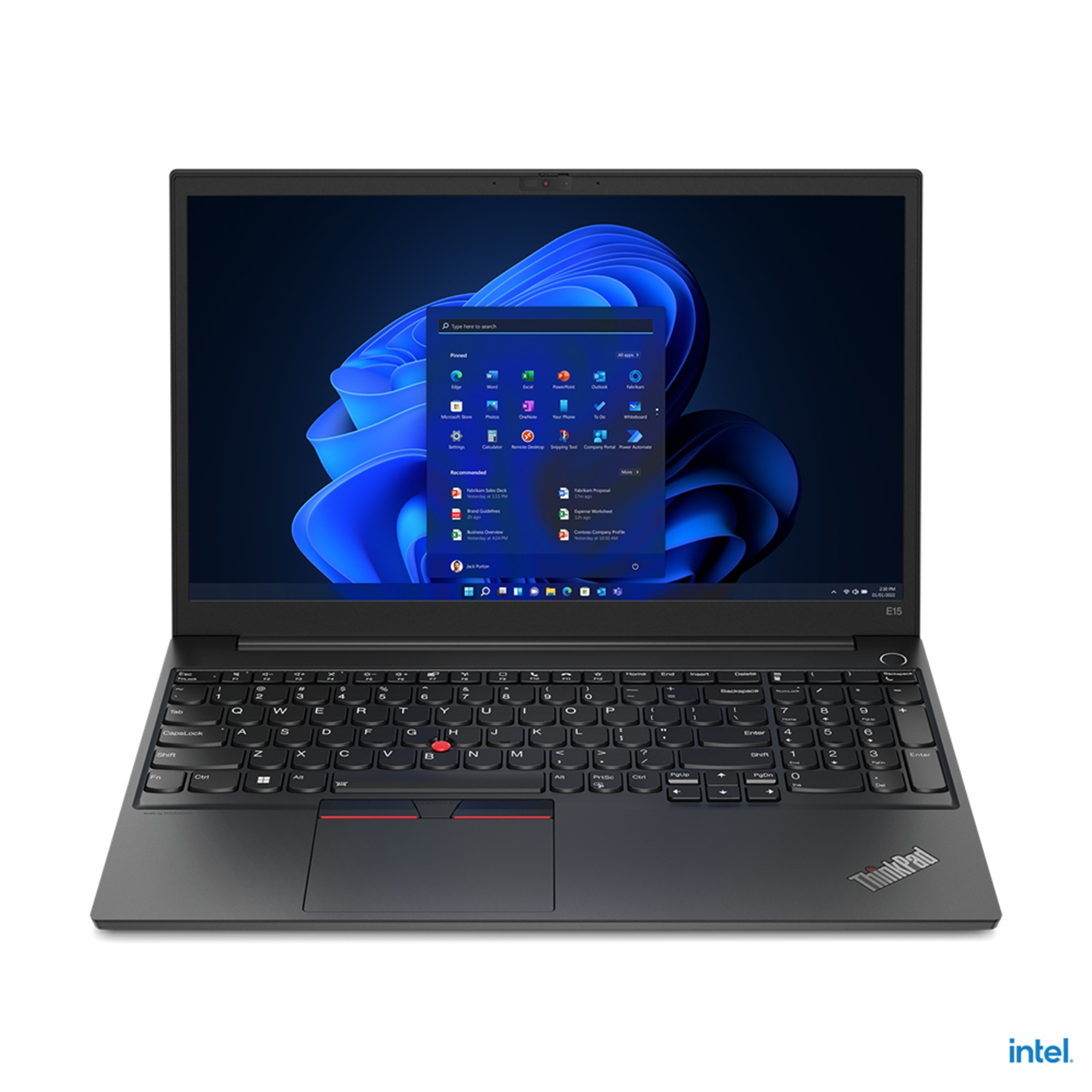 Lenovo ThinkPad E15 G4 Laptop, 15.6 Inch Full HD Screen, Intel Core i7-1255U Processor, 16GB RAM, 512GB SSD, Windows 11 Pro