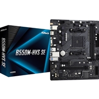 ASROCK B550M-HVS SE, AMD B550, AM4, MICRO ATX, 2 DDR4, VGA, HDMI, PCIE4, 1X M.2, Motherboard